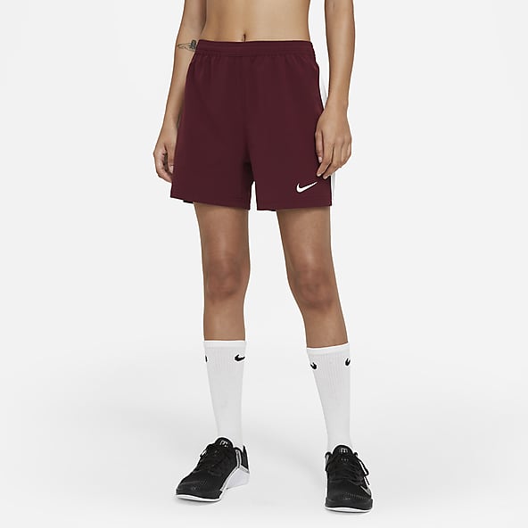 Nike knee length shorts womens hotsell